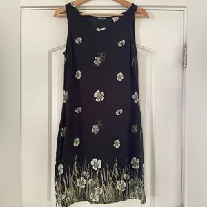 Vintage Sportif Cotton Blend Floral Dress - S